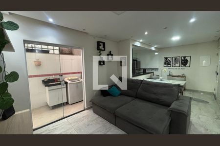 Sala - Sala de Jantar  de apartamento para alugar com 2 quartos, 60m² em Parque das Nações, Santo André