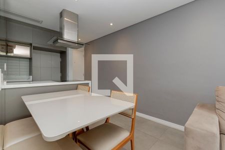 Sala de apartamento para alugar com 1 quarto, 60m² em Brooklin, São Paulo