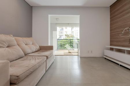 Sala de apartamento para alugar com 1 quarto, 60m² em Brooklin, São Paulo