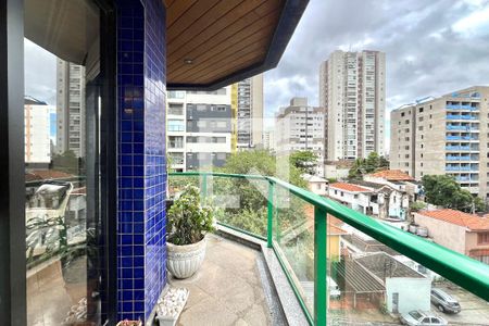 Varanda de apartamento à venda com 4 quartos, 156m² em Vila Clementino, São Paulo
