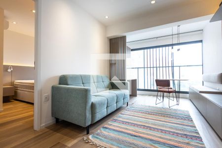 Sala de apartamento para alugar com 1 quarto, 41m² em Perdizes, São Paulo