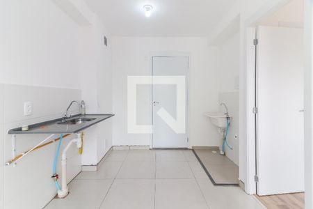 Cozinha e Área de Serviço de apartamento à venda com 1 quarto, 27m² em Vila Butantã, São Paulo