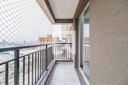 Varanda Sala de apartamento para alugar com 3 quartos, 84m² em Centro Comercial Jubran, Barueri