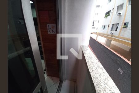 Sacada de apartamento para alugar com 1 quarto, 60m² em Centro, São Vicente