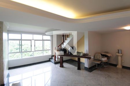 Sala de apartamento à venda com 4 quartos, 249m² em Castelo, Belo Horizonte