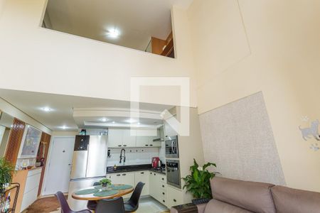 Sala de apartamento para alugar com 1 quarto, 53m² em Indianópolis, São Paulo
