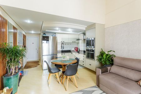 Sala de apartamento para alugar com 1 quarto, 53m² em Indianópolis, São Paulo