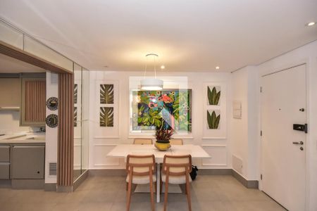 Sala de Jantar de apartamento à venda com 2 quartos, 57m² em Panamby, São Paulo