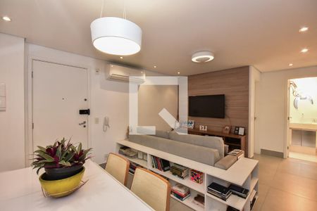 Sala de apartamento à venda com 2 quartos, 57m² em Panamby, São Paulo
