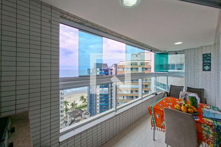 Sacada de apartamento para alugar com 2 quartos, 75m² em Vila Caiçara, Praia Grande