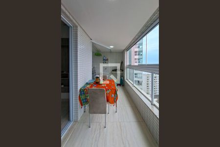 Sacada de apartamento para alugar com 2 quartos, 75m² em Vila Caiçara, Praia Grande