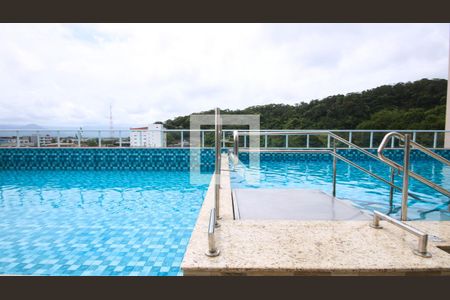 Área comum - Piscina de apartamento para alugar com 2 quartos, 57m² em Boqueirão, Praia Grande