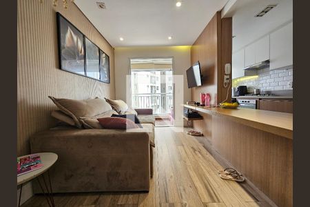 Sala de apartamento à venda com 2 quartos, 54m² em Vila das Belezas, São Paulo