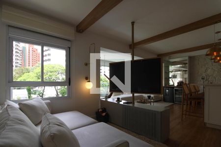 Sala de apartamento à venda com 2 quartos, 220m² em Real Parque, São Paulo