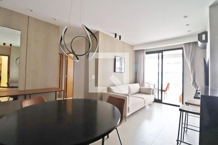 Sala de apartamento para alugar com 2 quartos, 77m² em Jardim Sul, Uberlândia