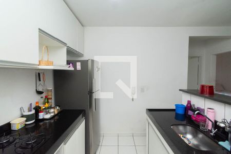 Cozinha de apartamento à venda com 2 quartos, 50m² em Santa Maria, Contagem
