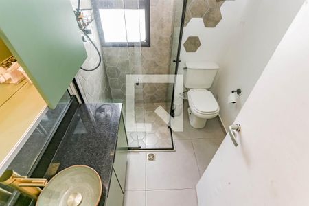 Banheiro de apartamento para alugar com 1 quarto, 40m² em Aclimação, São Paulo