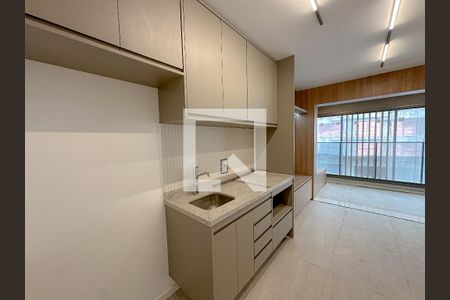 Sala/Cozinha de apartamento para alugar com 1 quarto, 44m² em Perdizes, São Paulo