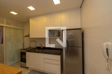 Sala/Cozinha de kitnet/studio para alugar com 1 quarto, 55m² em Alphaville, Barueri