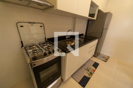 Sala/Cozinha de kitnet/studio para alugar com 1 quarto, 55m² em Alphaville, Barueri
