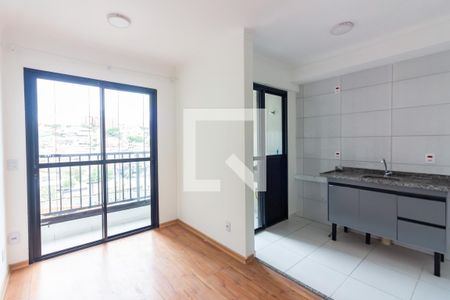 Sala  de apartamento à venda com 1 quarto, 32m² em Vila Yolanda, Osasco