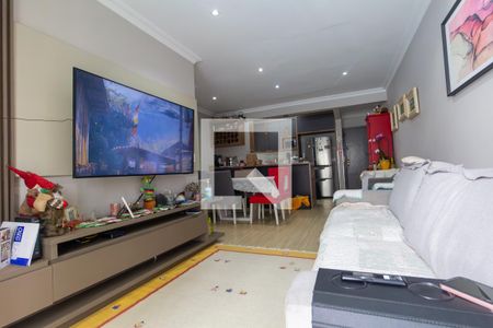 Sala de apartamento à venda com 3 quartos, 86m² em Vila Azevedo, São Paulo