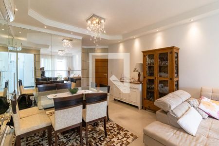 Sala de apartamento para alugar com 3 quartos, 150m² em Canto do Forte, Praia Grande