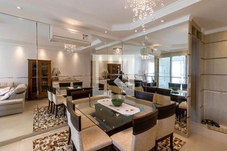 Sala de apartamento para alugar com 3 quartos, 150m² em Canto do Forte, Praia Grande