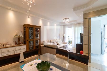 Sala de apartamento para alugar com 3 quartos, 150m² em Canto do Forte, Praia Grande