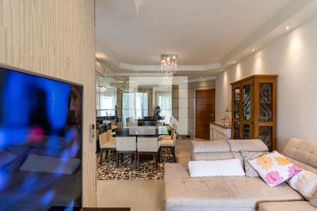 Sala de apartamento para alugar com 3 quartos, 150m² em Canto do Forte, Praia Grande