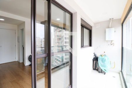 Varanda de kitnet/studio para alugar com 1 quarto, 30m² em Jardim das Acacias, São Paulo