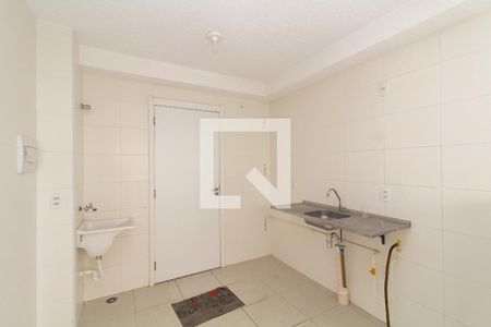 Sala/Cozinha de apartamento para alugar com 2 quartos, 38m² em Colônia (zona Leste), São Paulo