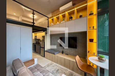 Studio de kitnet/studio para alugar com 1 quarto, 32m² em Santo Amaro, São Paulo