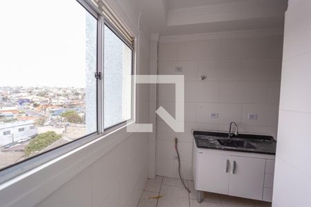 Cozinha e Área de Serviço de apartamento para alugar com 2 quartos, 36m² em Jardim Nordeste, São Paulo