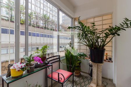 Varanda da Sala de apartamento à venda com 3 quartos, 162m² em Paraíso, São Paulo