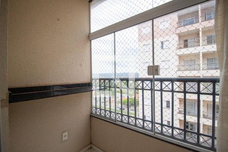 Varanda da Sala de apartamento para alugar com 2 quartos, 60m² em Sorocaba, Sorocaba