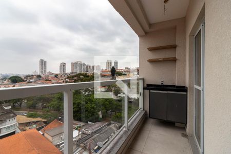 Varanda da Sala de apartamento para alugar com 2 quartos, 47m² em Santana, São Paulo