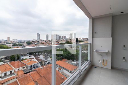 Varanda da Sala de apartamento à venda com 2 quartos, 53m² em Santana, São Paulo