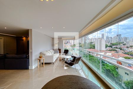 Varanda da Sala de apartamento à venda com 3 quartos, 169m² em Vila Mariana, São Paulo