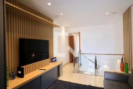 Sala de TV de apartamento à venda com 2 quartos, 90m² em Sagrada Família, Belo Horizonte