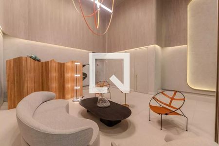 Área comum de kitnet/studio para alugar com 1 quarto, 24m² em Bela Vista, São Paulo