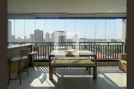 Varanda da Sala de apartamento à venda com 3 quartos, 130m² em Jardim Elisa, Diadema
