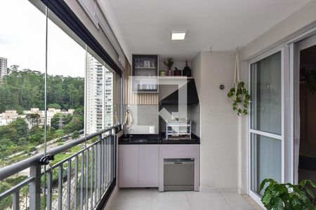 Varanda de apartamento à venda com 2 quartos, 63m² em Vila Andrade, São Paulo