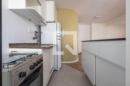 Sala/Cozinha de apartamento para alugar com 1 quarto, 51m² em Pinheiros, São Paulo