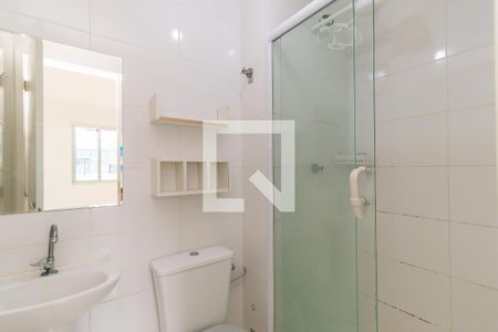 Banheiro da Suíte de apartamento para alugar com 1 quarto, 24m² em Cidade Satélite Santa Bárbara, São Paulo