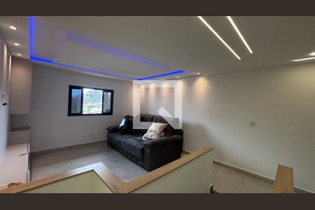 Sala - Sala de jantar  de casa para alugar com 3 quartos, 133m² em Parque Novo Oratório, Santo André