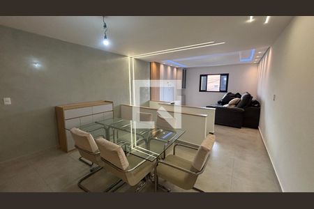 Sala - Sala de jantar  de casa para alugar com 3 quartos, 133m² em Parque Novo Oratório, Santo André