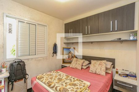 Suíte de apartamento à venda com 3 quartos, 69m² em Vila Caraguata, São Paulo