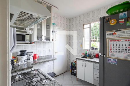 Cozinha de apartamento à venda com 3 quartos, 84m² em Parque Xangri-lá, Contagem