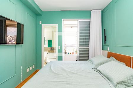 Suíte de apartamento à venda com 3 quartos, 96m² em Santo Antônio, Belo Horizonte